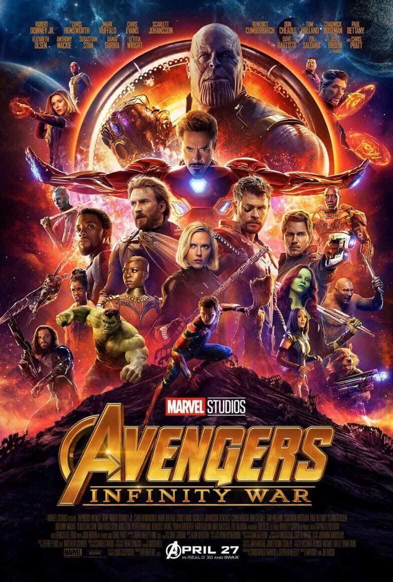Napätie stúpa. Nahliadnite do zákulisia Avengerov - Avengers Infinity War poster with Thanos e1521301040275 - Napätie stúpa. Nahliadnite do zákulisia Avengerov