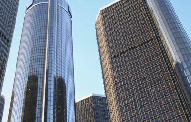 buildings, detroit, general motors headquarters