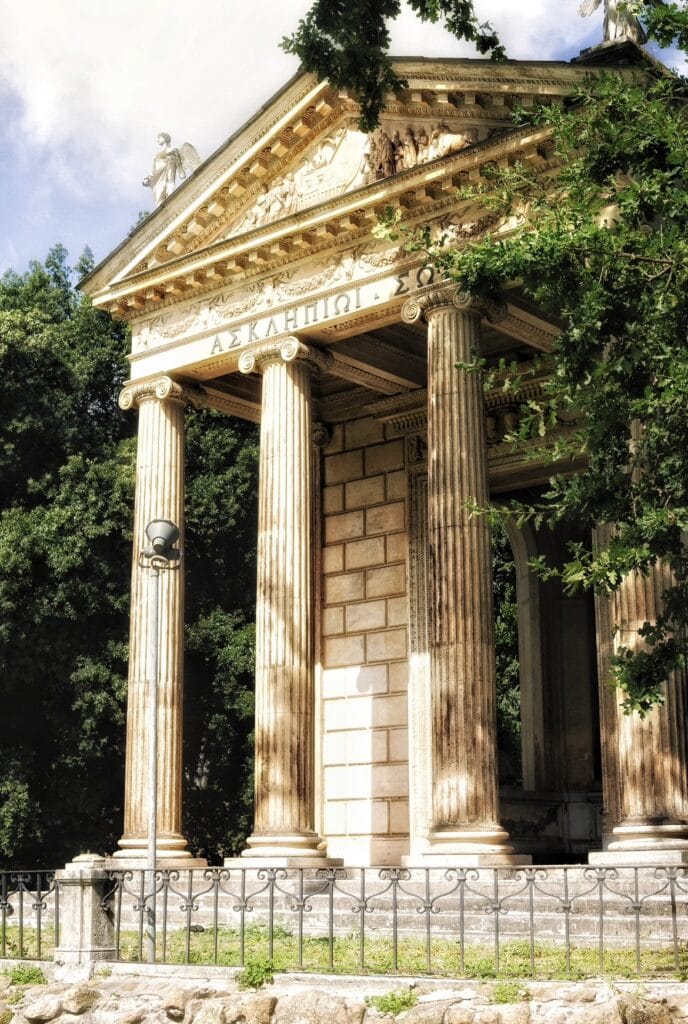 Chrám villa borghese - IMG 0591 688x1024 - Villa Borghese – tretí najväčší park v Ríme